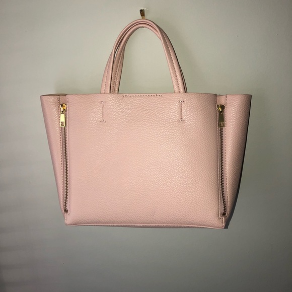 Ann Taylor Mini Signature Tote Blush Pink NWT - Picture 3 of 6